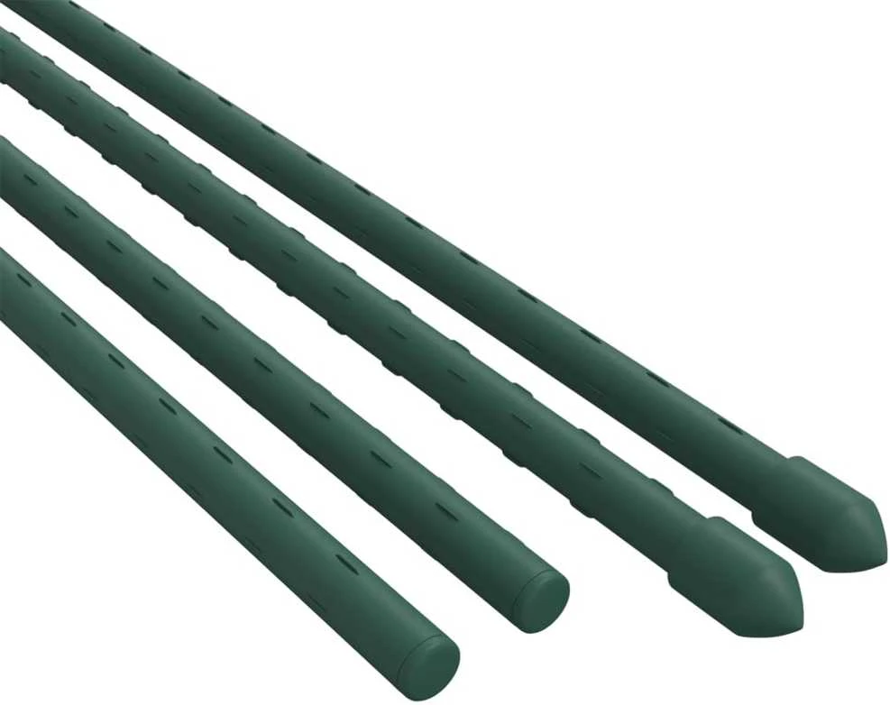 Sodo augalų kuoliukai, 30vnt., žalios spalvos, 115cm, plienas