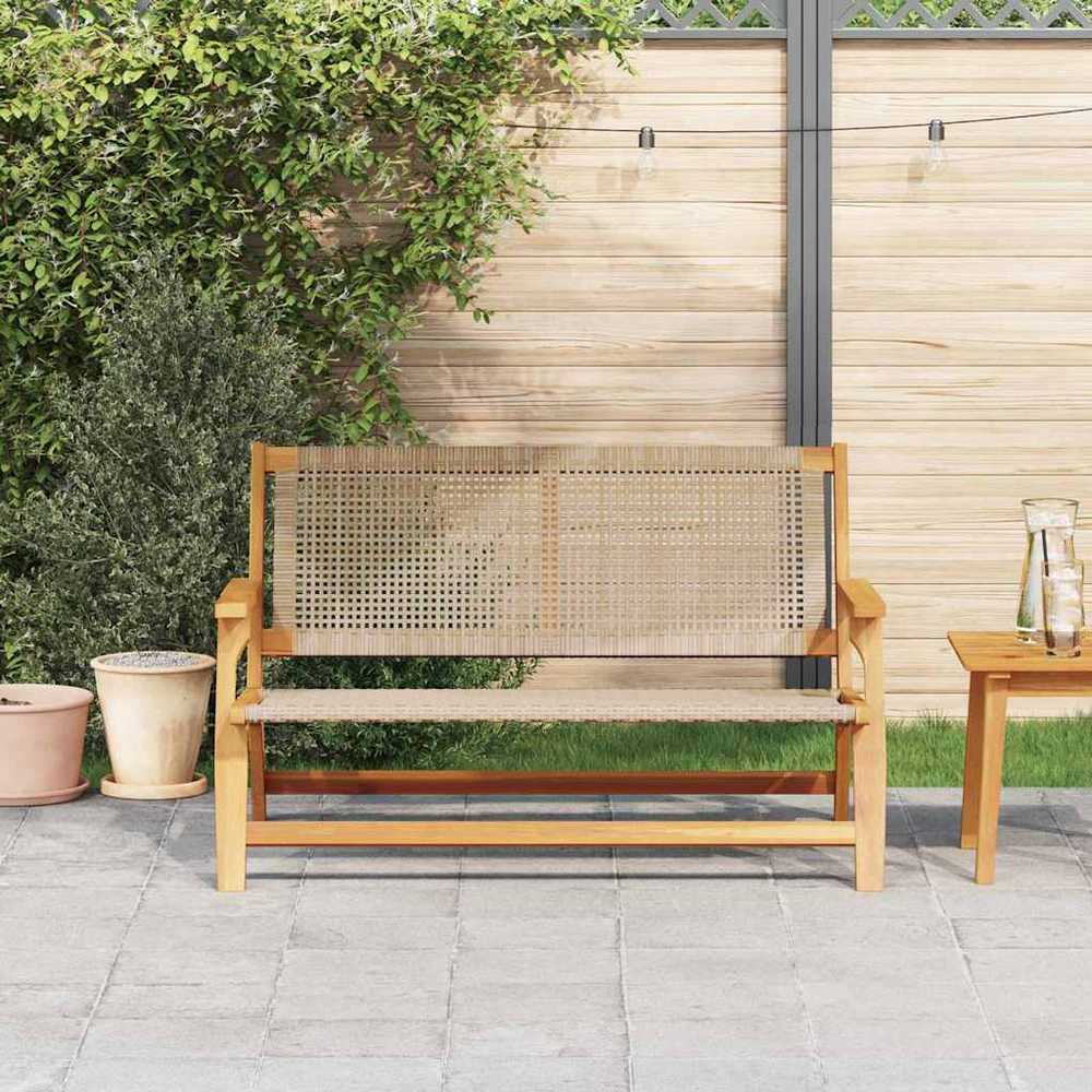 Sodo baldai Smėlio 122 x 78 x 73 cm Kietos akacijos mediena