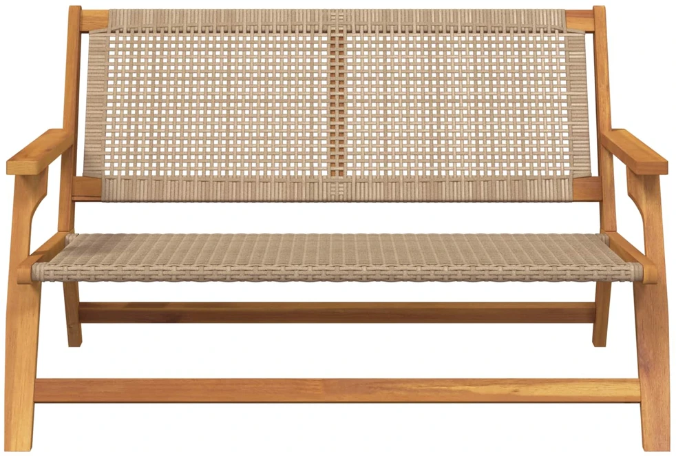 Sodo baldai Smėlio 122 x 78 x 73 cm Kietos akacijos mediena