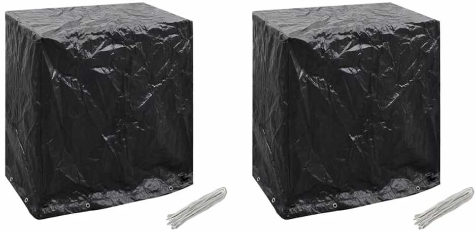 Sodo baldų/teniso stalo uždangalai, 2vnt., 160x55x182cm, 8 kil.