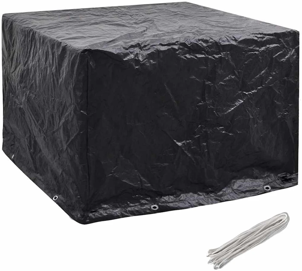 Sodo baldų uždangalai, 2vnt., 122x112x98 cm, 8 kilpos (2x45125)