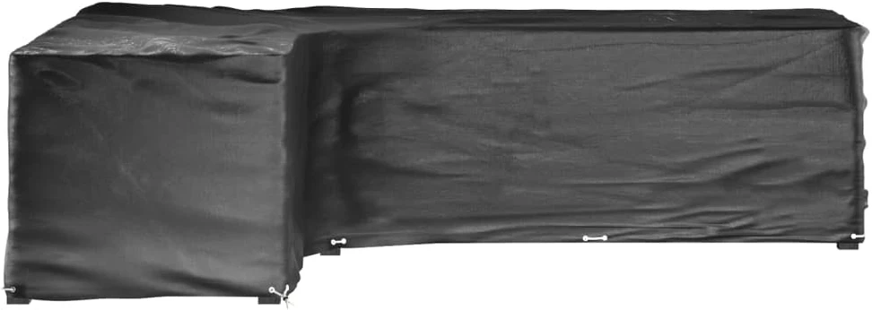 Sodo baldų uždangalai, 2vnt., 220x285x80cm, 18 kilpų, L formos