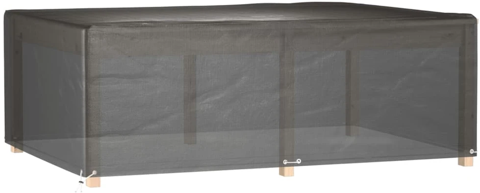 Sodo baldų uždangalai, 2vnt., 230x165x80cm, 12 kilpučių