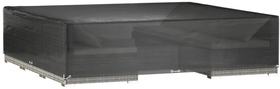 Sodo baldų uždangalai, 2vnt., 240x240x55cm, 16 kilpučių