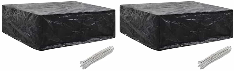 Sodo baldų uždangalai, 2vnt., 250x210x90cm, 8 kilpos (2x45123)