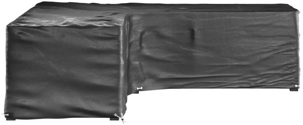 Sodo baldų uždangalai, 2vnt., 250x250x70cm, 16 kilpų, L formos
