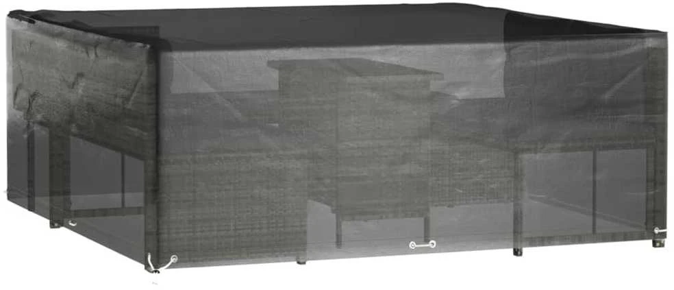 Sodo baldų uždangalai, 2vnt., 250x250x90cm, 16 kilpučių
