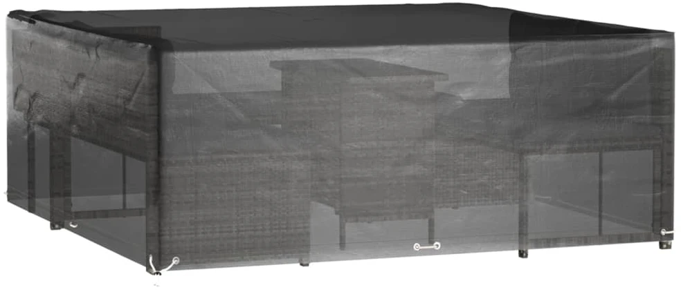 Sodo baldų uždangalai, 2vnt., 250x250x90cm, 16 kilpučių
