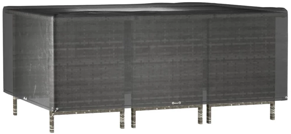 Sodo baldų uždangalai, 2vnt., 270x180x90cm, 12 kilpučių