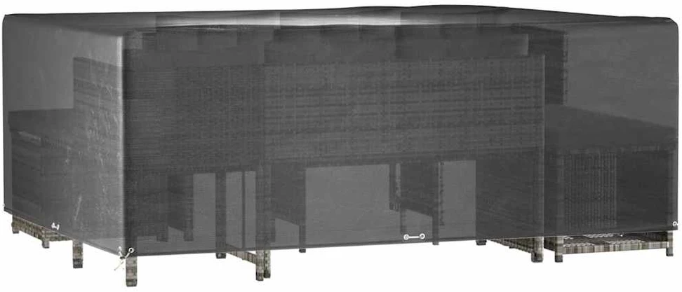Sodo baldų uždangalai, 2vnt., 300x250x90cm, 16 kilpučių