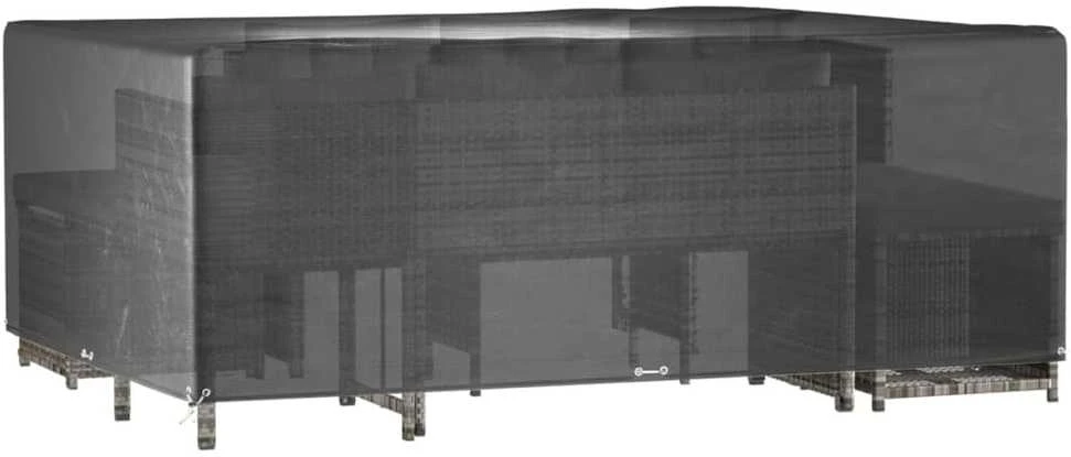 Sodo baldų uždangalai, 2vnt., 300x250x90cm, 16 kilpučių