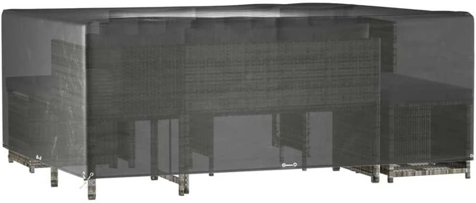 Sodo baldų uždangalai, 2vnt., 300x250x90cm, 16 kilpučių