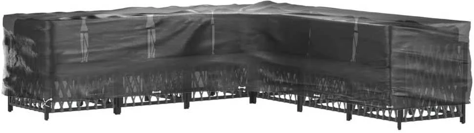 Sodo baldų uždangalai, 2vnt., 300x300x70cm, 20 kilpų, L formos