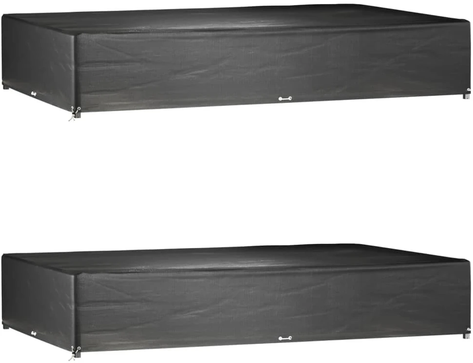 Sodo baldų uždangalai, 2vnt., 325x205x60cm, 16 kilpučių