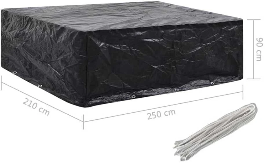 Sodo baldų uždangalas, 250x210x90 cm, 8 kilputės