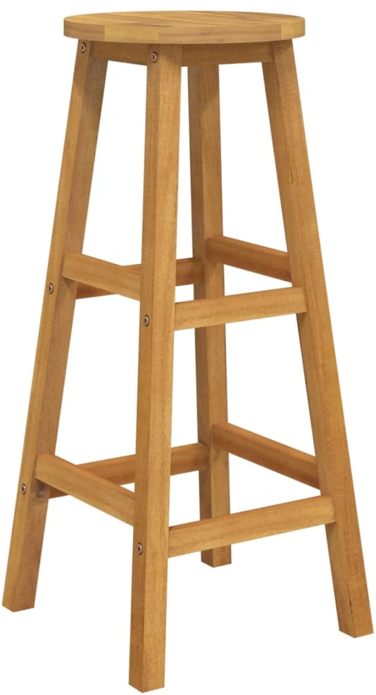 Lauko baldų komplektas Sodo baro baldų komplektas, 5 dalių, akacijos medienos masyvas