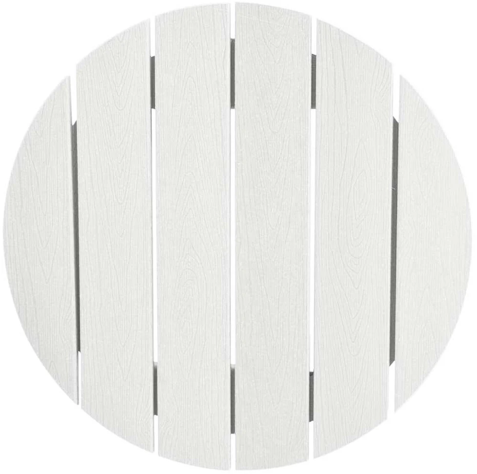 Sodo baro komplektas 3 vnt. Balta HDPE