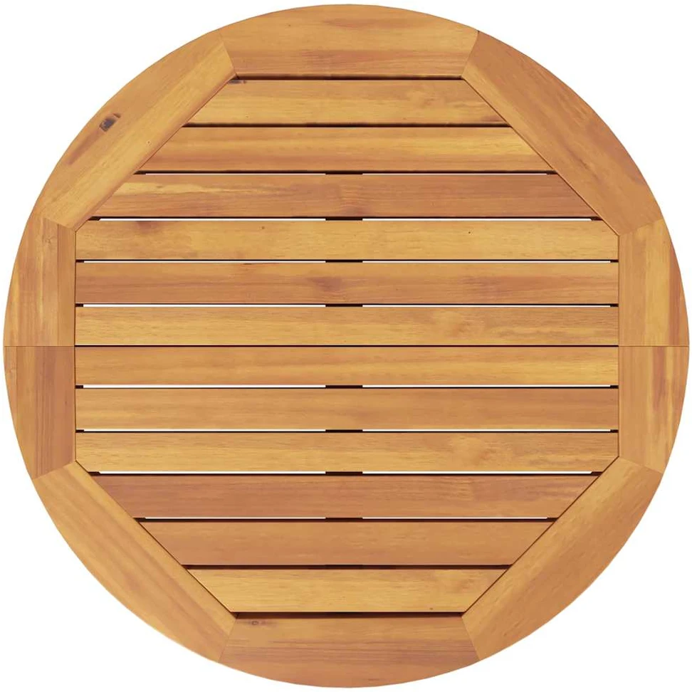 Sodo baro stalas, 60x105cm, akacijos medienos masyvas
