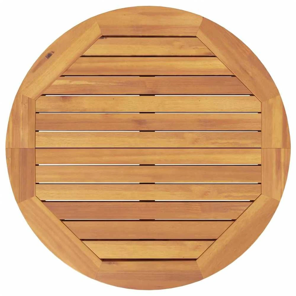 Sodo baro stalas, 60x105cm, akacijos medienos masyvas