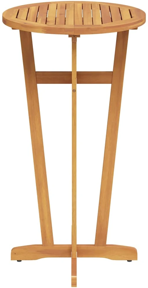 Sodo baro stalas, 60x105cm, akacijos medienos masyvas