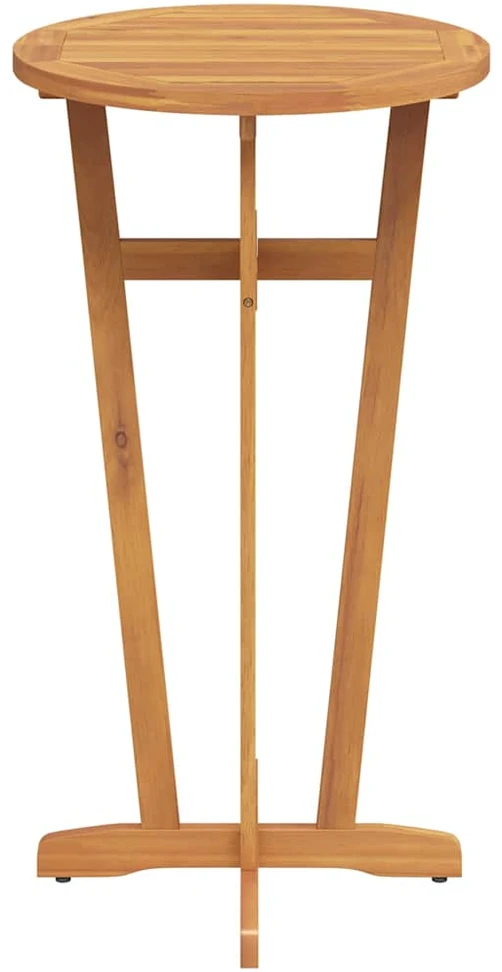 Sodo baro stalas, 60x105cm, akacijos medienos masyvas