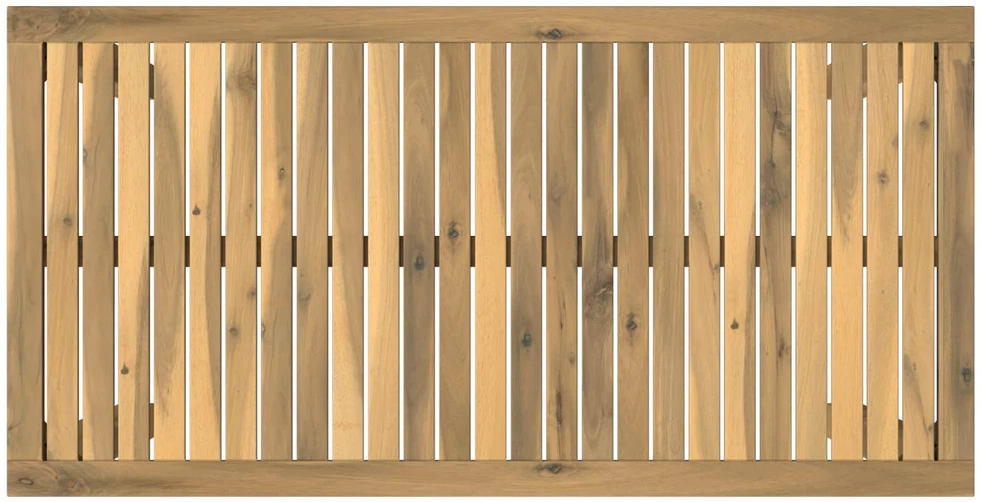 Sodo Baro Stalas Balta 108,5 x 55 x 105 cm