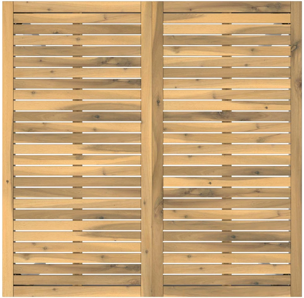 Sodo Baro Stalas NAARDEN Balta 110 x 108,5 x 105 cm