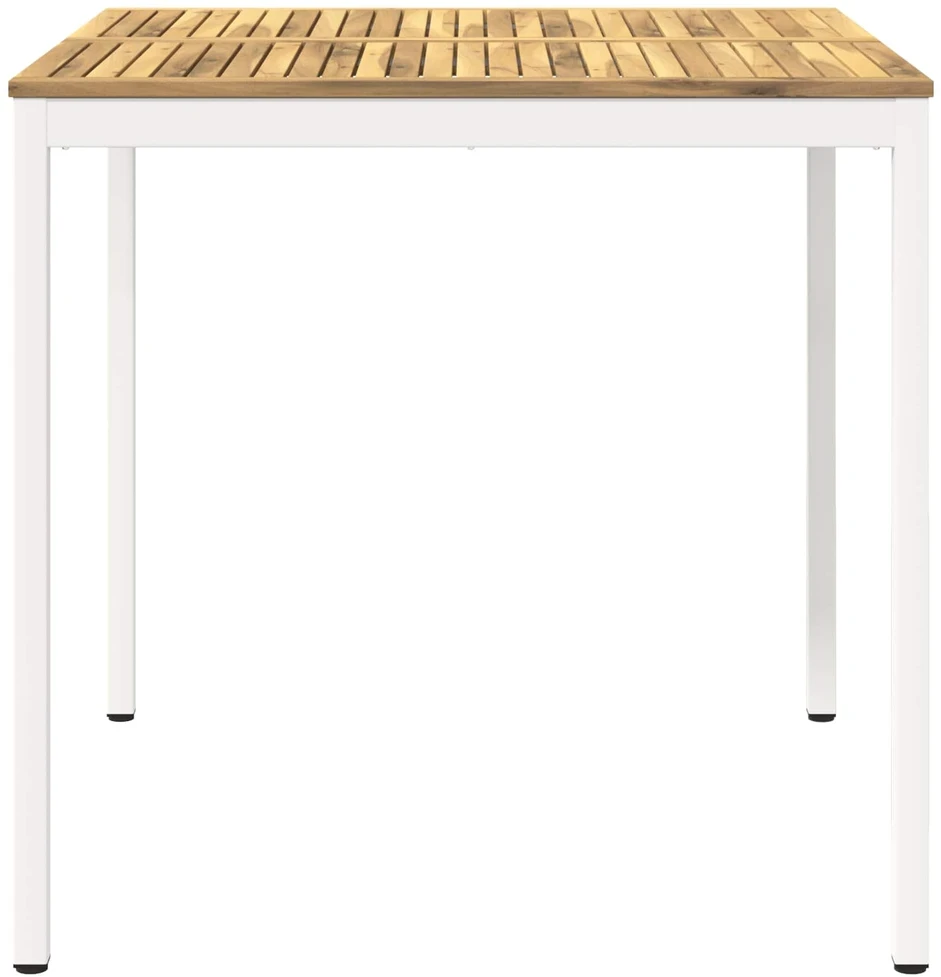 Sodo Baro Stalas NAARDEN Balta apdaila 110 x 108,5 x 105 cm