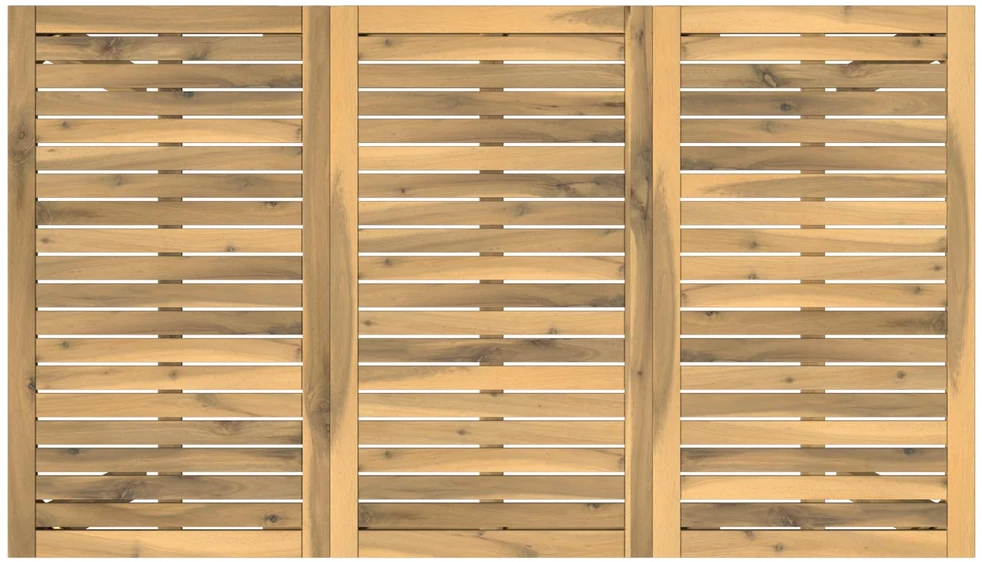 Sodo Baro Stalas Balta 141 x 80,5 x 105 cm