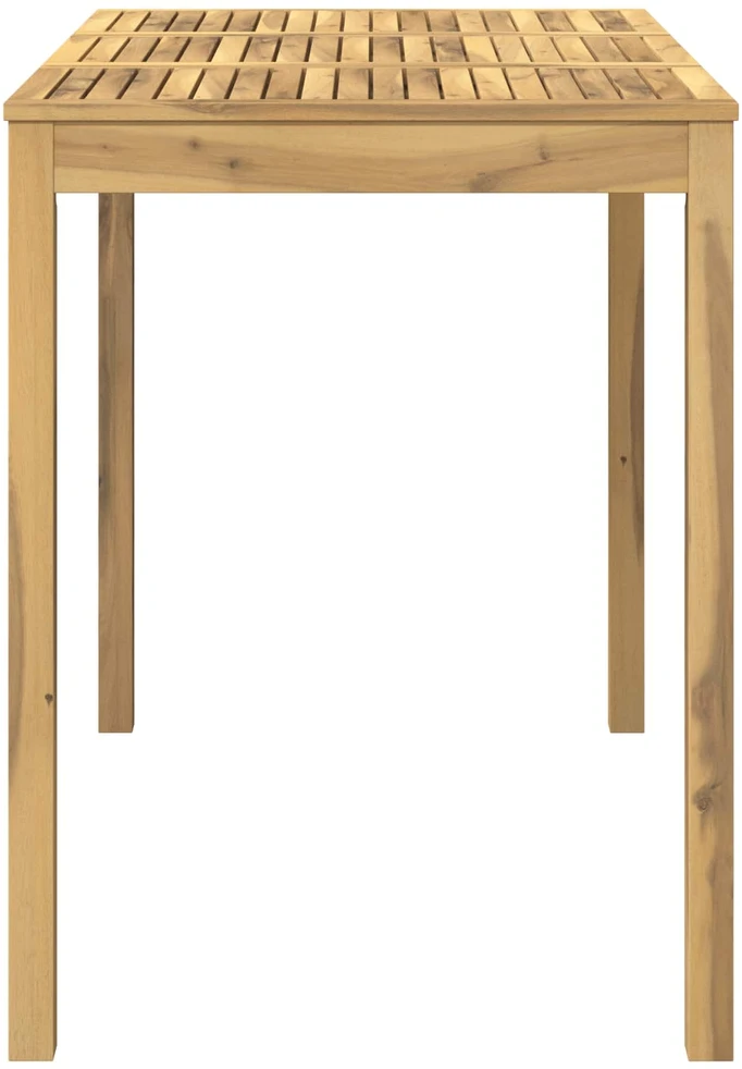 Sodo Baro Stalas Balta 141 x 80,5 x 105 cm