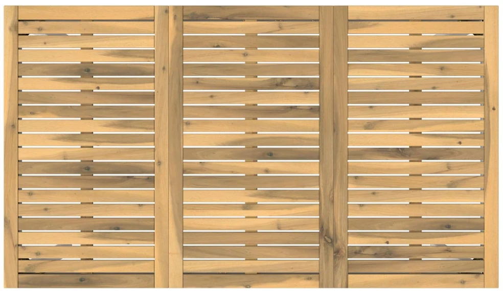 Sodo Baro Stalas Balta 141 x 80,5 x 105 cm