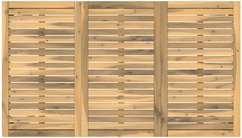 Sodo Baro Stalas NAARDEN Balta 141 x 80,5 x 105 cm