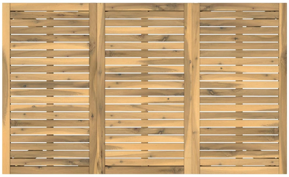 Sodo Baro Stalas Balta 147 x 88,5 x 105 cm