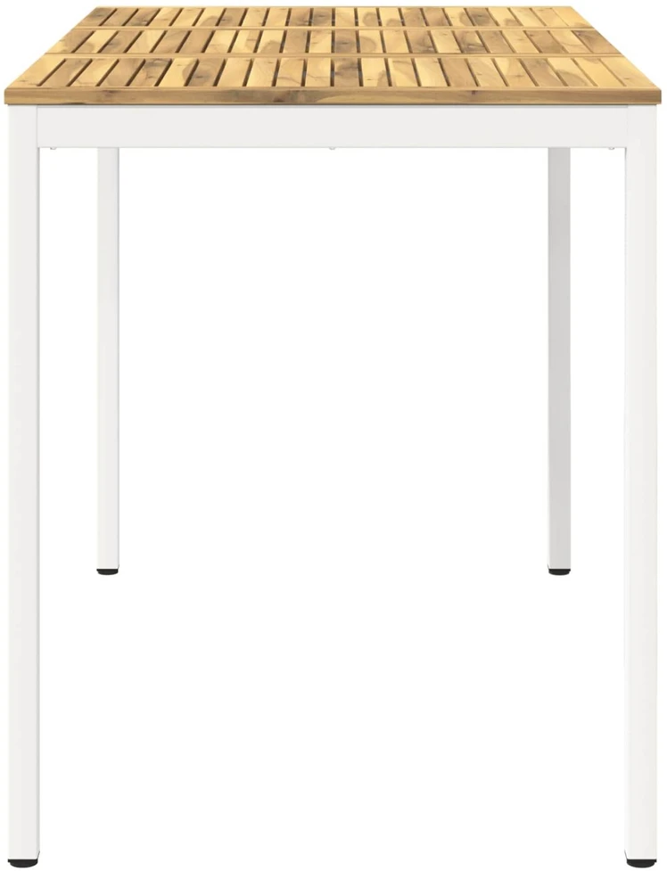 Sodo Baro Stalas Balta 147 x 88,5 x 105 cm
