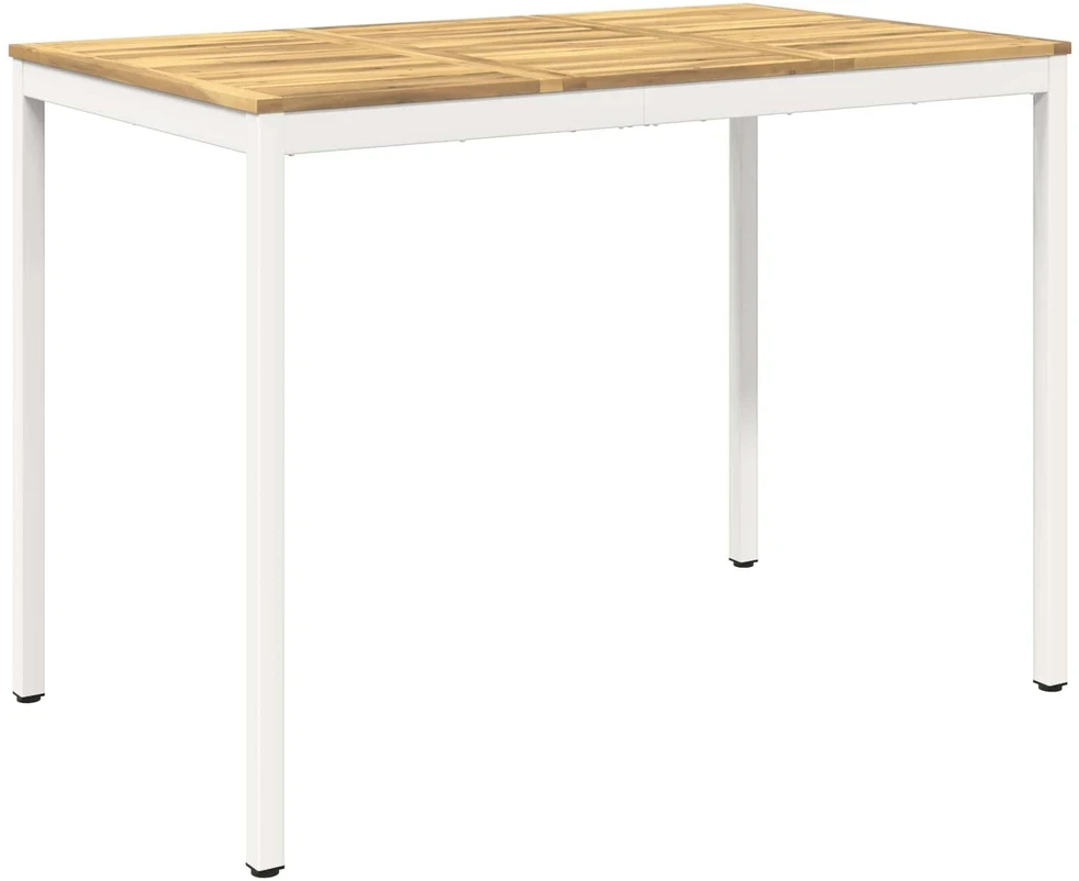 Sodo Baro Stalas NAARDEN Balta apdaila 147 x 88,5 x 105 cm
