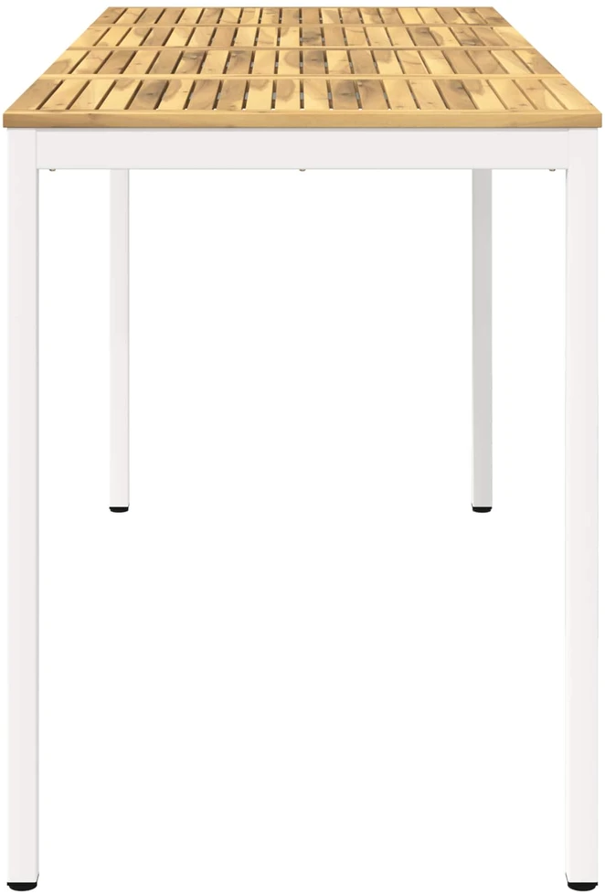 Sodo Baro Stalas Balta 196 x 80,5 x 105 cm
