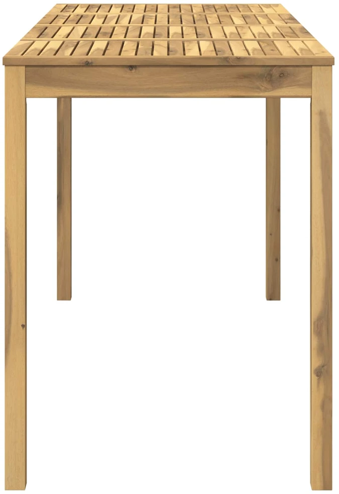 Sodo Baro Stalas Balta 196 x 80,5 x 105 cm