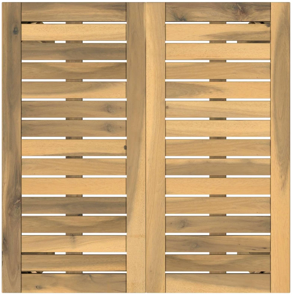Sodo Baro Stalas Balta 60 x 60,5 x 105 cm