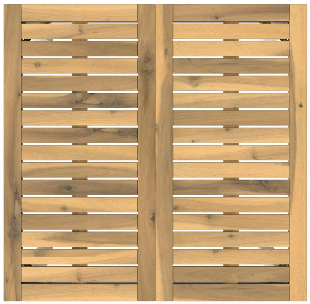 Sodo Baro Stalas Balta 70 x 68,5 x 105 cm