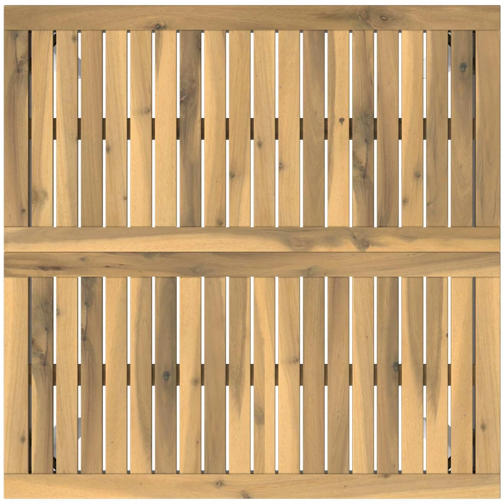 Sodo Baro Stalas NAARDEN Balta 80 x 80,5 x 105 cm