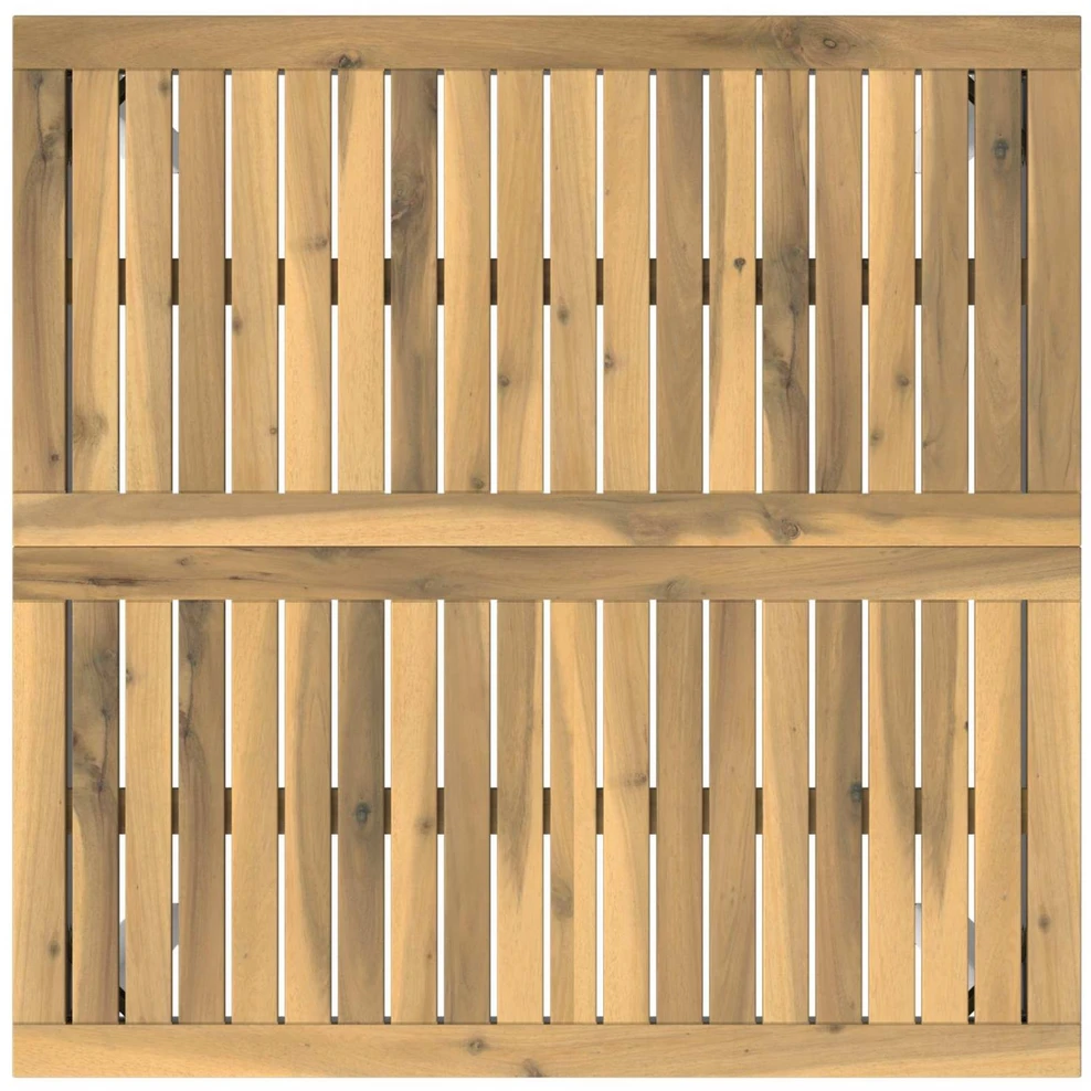 Sodo Baro Stalas Balta 80 x 80,5 x 105 cm
