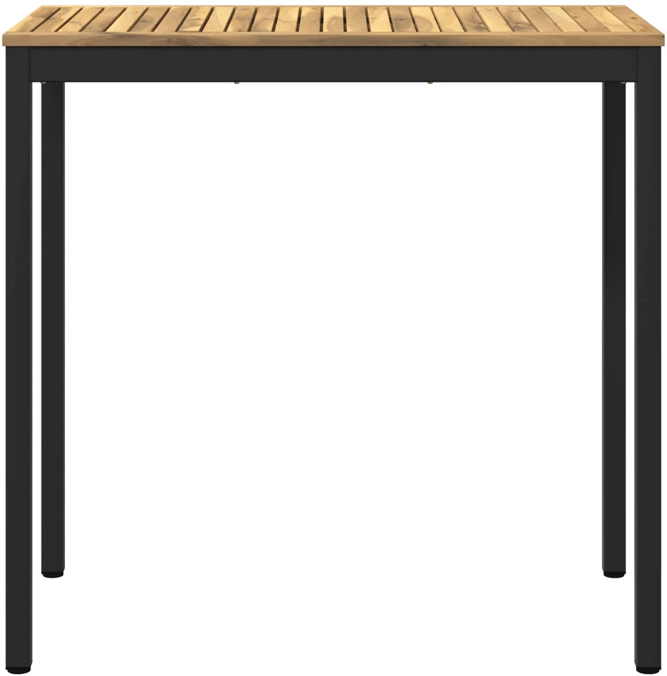 Sodo Baro Stalas NAARDEN Balta ir juoda 108,5 x 55 x 105 cm