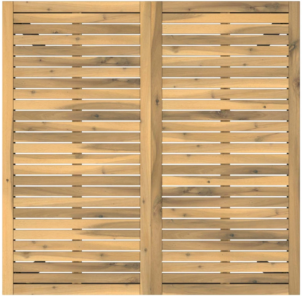 Sodo Baro Stalas NAARDEN Balta ir juoda 110 x 108,5 x 105 cm