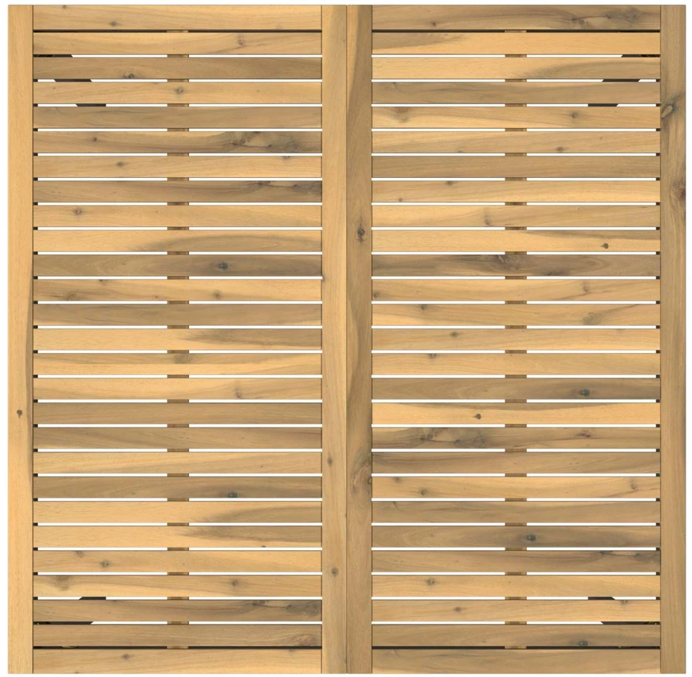 Sodo Baro Stalas Balta ir juoda 110 x 108,5 x 105 cm