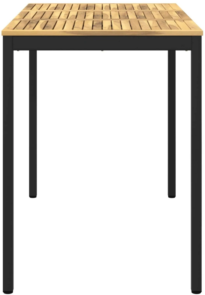 Sodo Baro Stalas Balta ir juoda 141 x 80,5 x 105 cm