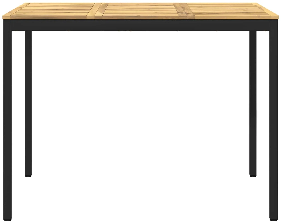 Sodo Baro Stalas NAARDEN Balta ir juoda 141 x 80,5 x 105 cm
