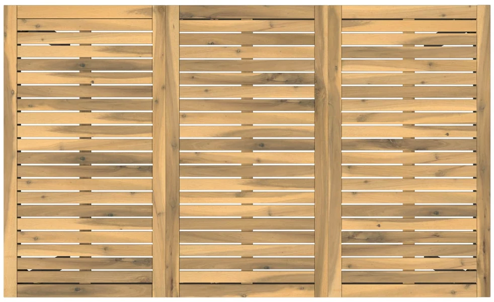 Sodo Baro Stalas NAARDEN Balta ir juoda 147 x 88,5 x 105 cm