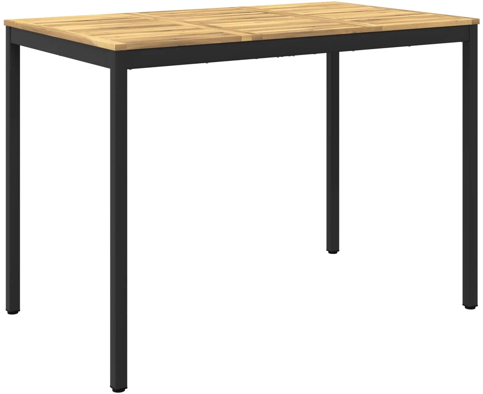 Sodo Baro Stalas NAARDEN Balta ir juoda 147 x 88,5 x 105 cm