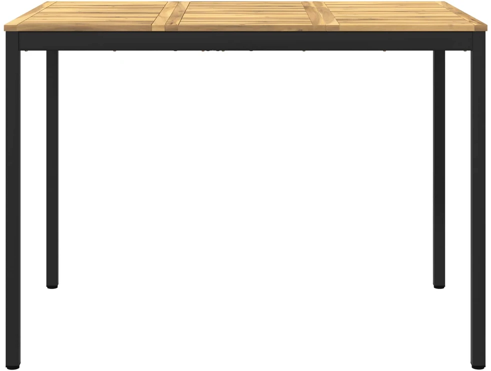 Sodo Baro Stalas NAARDEN Balta ir juoda 147 x 88,5 x 105 cm
