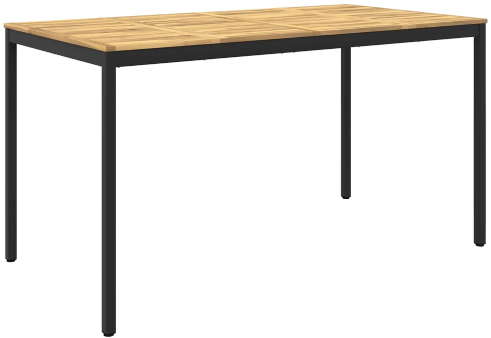 Sodo Baro Stalas Balta ir juoda 196 x 100,5 x 105 cm